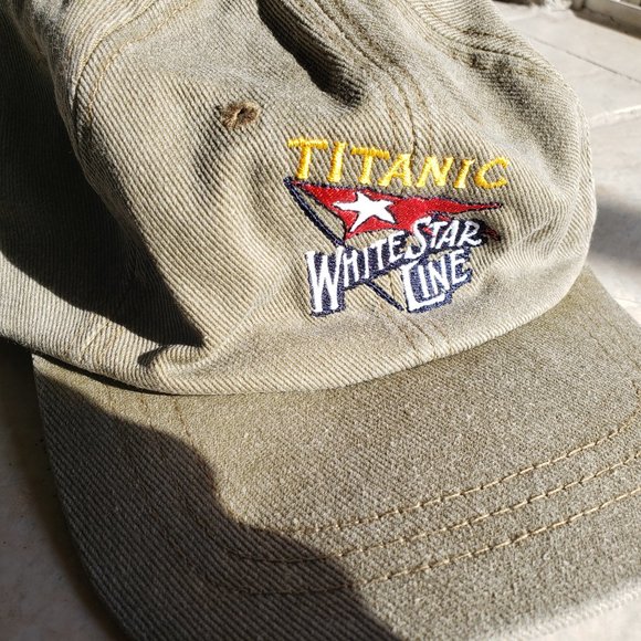 Titanic White Star Line - Baseball Cap - Vintage 1990 - Picture 2 of 6
